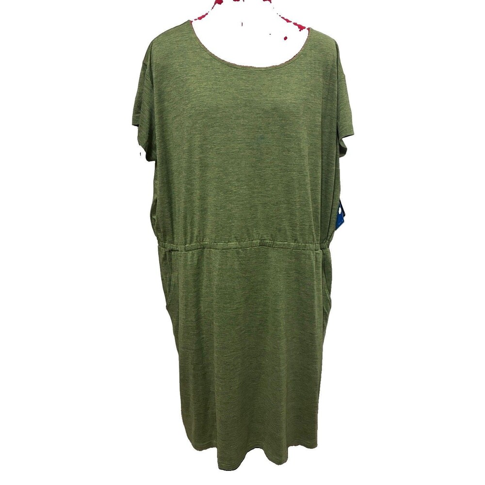 Columbia Women’s Green Omni Shade Dress Size 2XL NWT